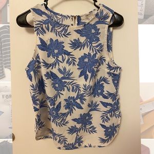 Floral tank top